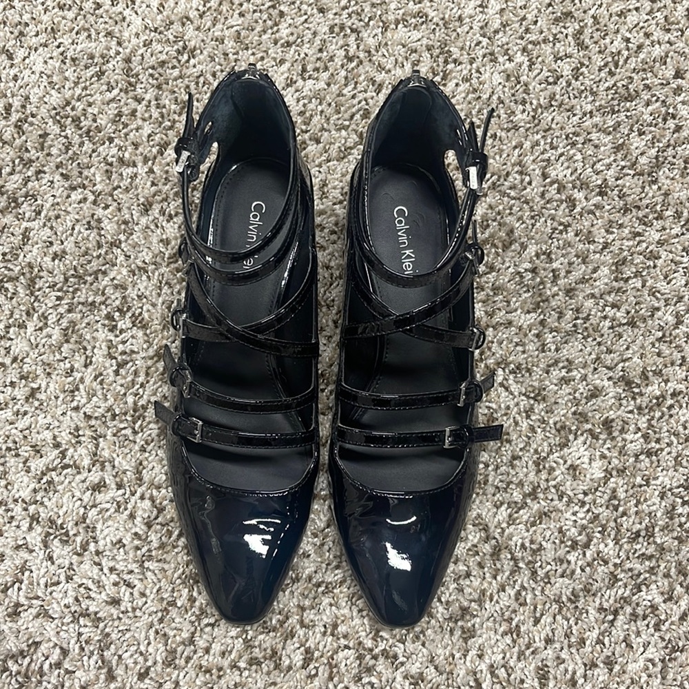 Calvin Klein Patent Leather Heels